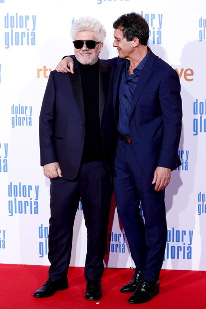 Antonio Banderas y Pedro Almodóvar 