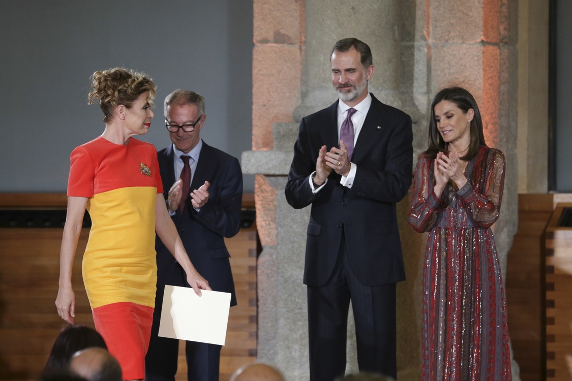 Don Felipe y Doña Letizia en los Premios Nacionales de Cultura
