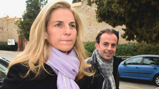 Arantxa Sánchez Vicario y Josep Santacana