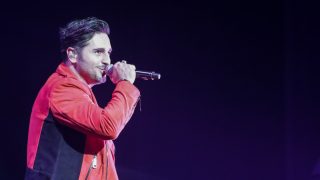 David Bustamente, durante el concierto / Gtres.