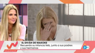 Makoke, en pleno diván de ‘Viva la Vida’ / Telecinco,