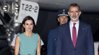 Los Reyes a su llegada a Buenos Aires / Gtres