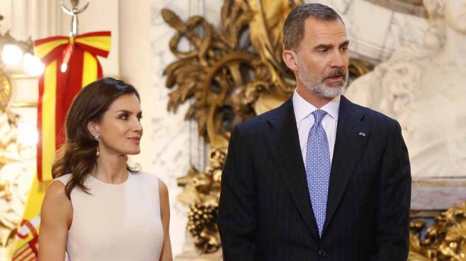 Reyes Felipe y doña Letizia