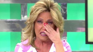 Lydia Lozano ha roto a llorar /Mediaset