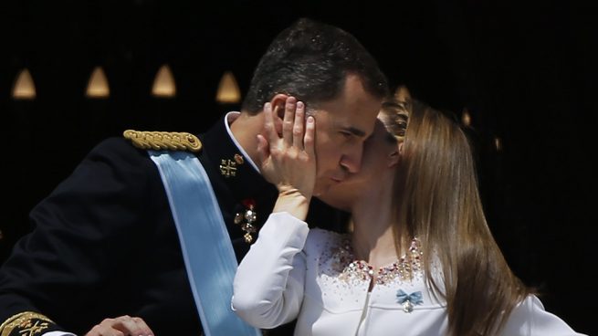 Los reyes don Felipe y doña Letizia