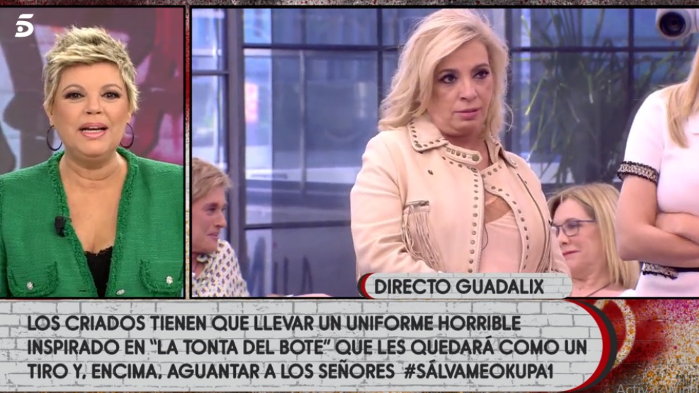 Sálvame Okupa La decisión de Terelu Campos que ha enfurecido a Carmen