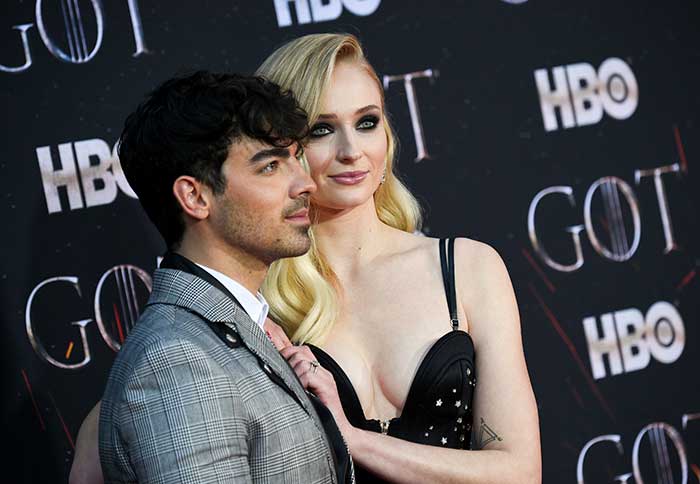 Joe Jonas y Sophie Turner 