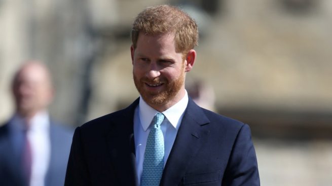 El príncipe Harry acude a la Misa de Pascua de Windsor: el niño no ha nacido