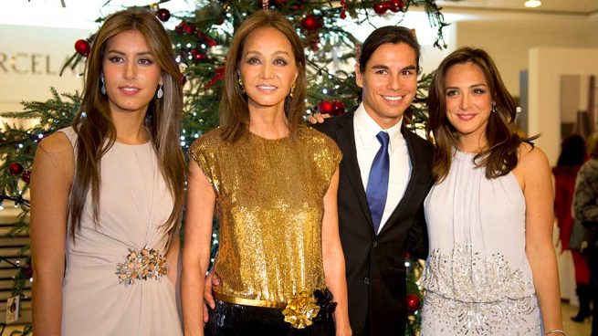 Tamara Falcó, Isabel Preysler, Ana Boyer, Julio José Iglesias