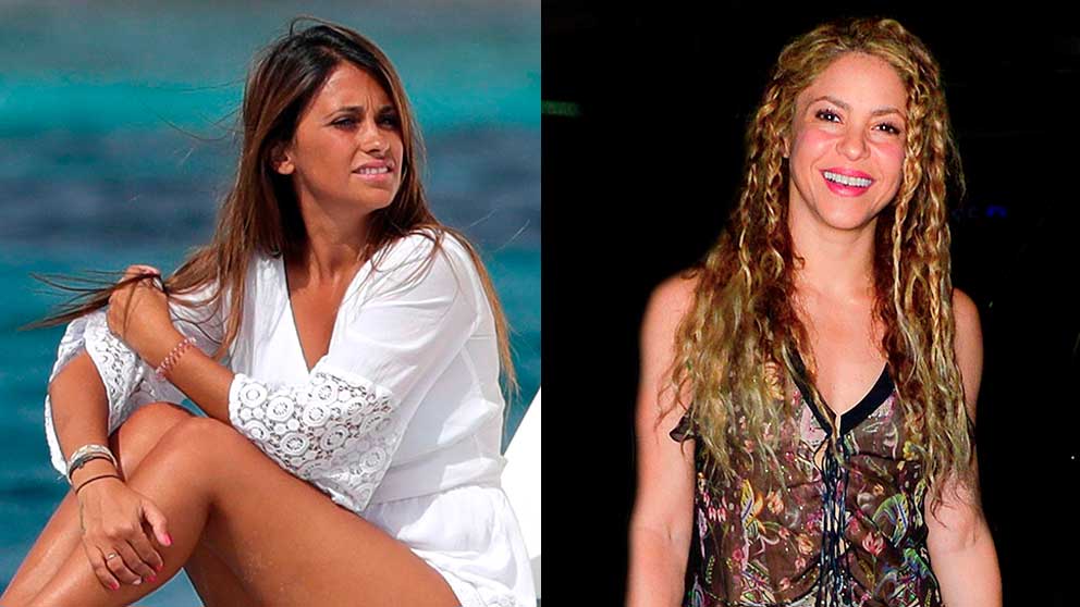 Instagram: La foto histórica entre Shakira y Antonella ...