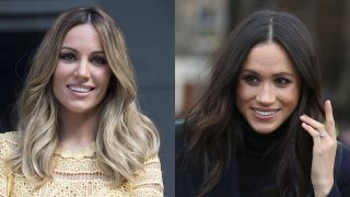 Edurne y Meghan Markle en un fotomontaje /Gtres