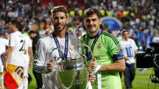 Sergio Ramos e Iker Casillas celebrando uno de sus éxitos deportivos / Gtres.