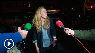 Rocío Carrasco, atendiendo a los medios / Gtres