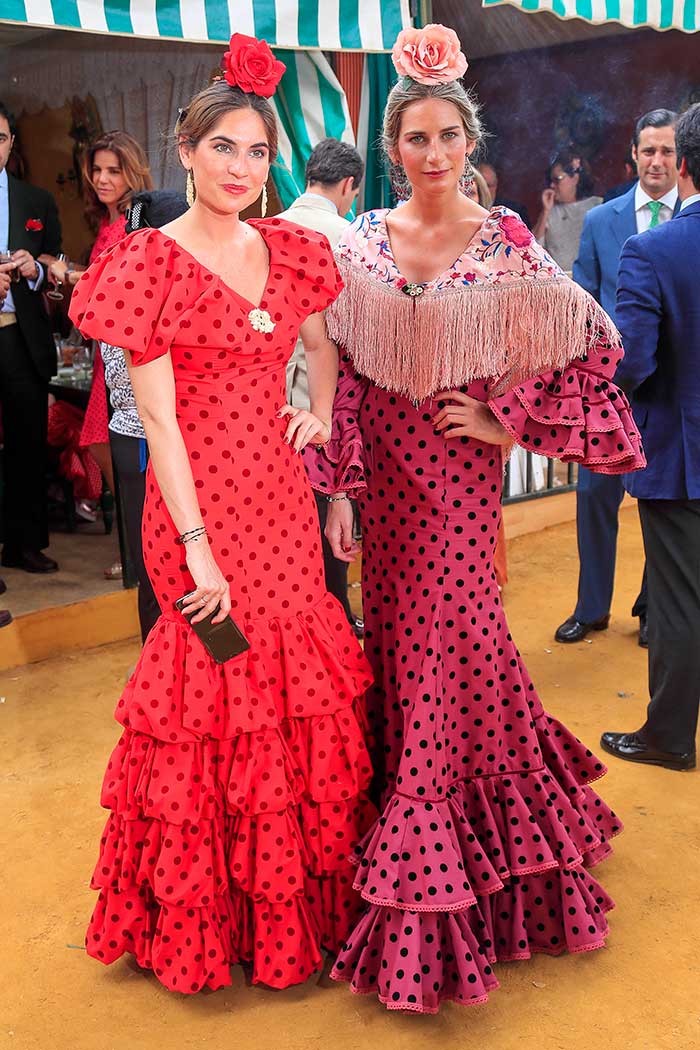 Montes: Las flamencas de Miabril, auténticas reinas de la Feria de Sevilla