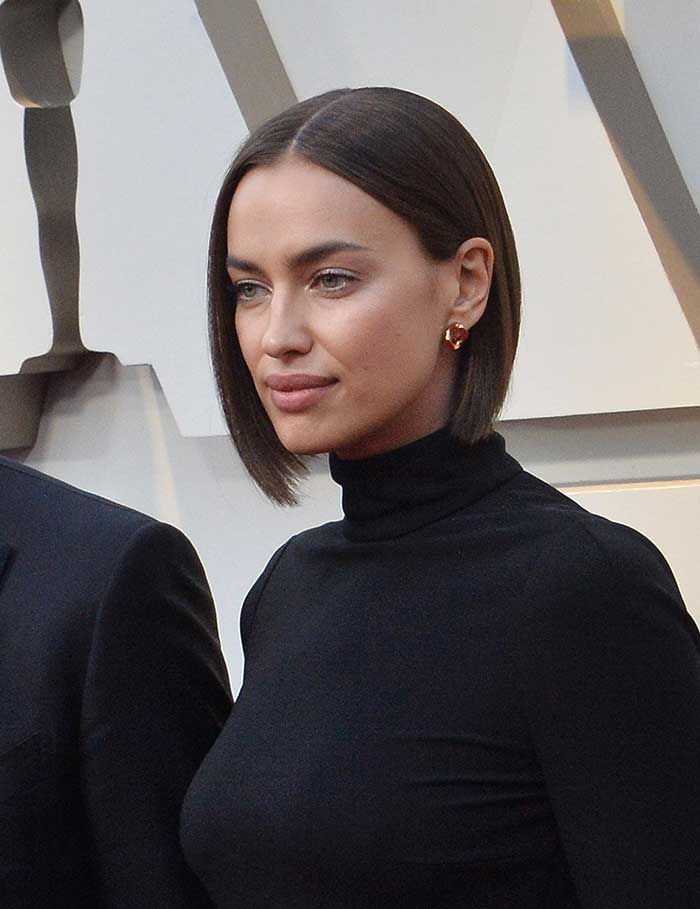 Irina Shayk tendencias pelo