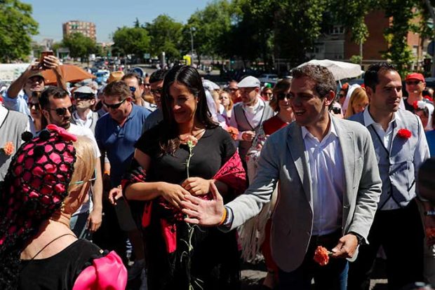 Begoña Villacís y Albert Rivera,