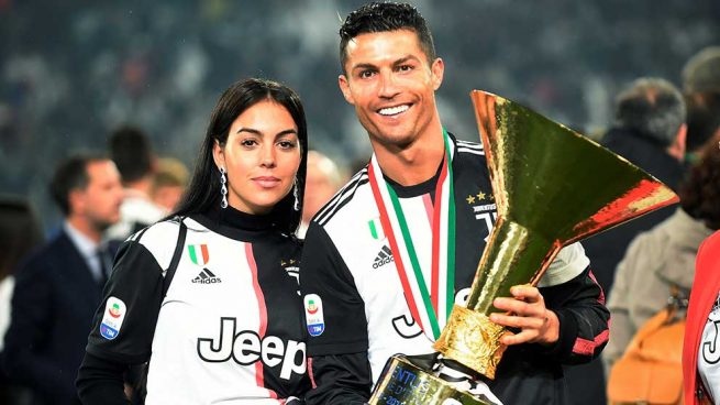 Cristiano Ronaldo, y Georgina