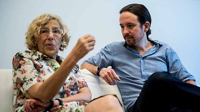 Pablo Iglesias Manuela Carmena Juego de Tronos