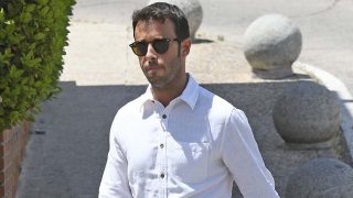 Sara Carbonero recibe la visita de uno de sus mejores amigos/Gtres