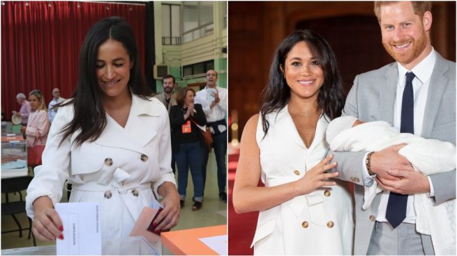 Begoña Villacís, nuevo guiño a Meghan Markle con su look para votar