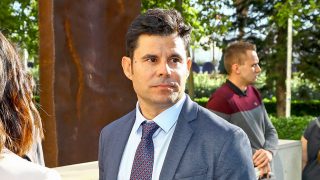 Javier Santos a su llegada a los Juzgados de Valencia  / Gtres