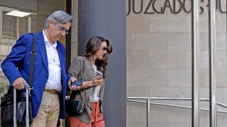 Nuria Fergó a su salida de los juzgados / Gtres