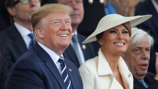 Melania Trump y su último look en Reino Unido /Gtres