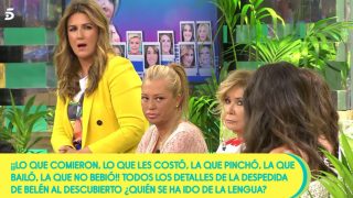 Belén Esteban y Anabel Pantoja en ‘Sálvame’ /Mediaset