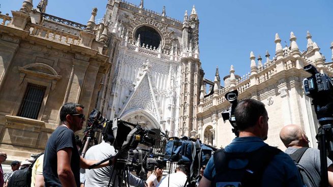 Espectacular despliegue de medios para la boda de Pilar Rubio y Sergio Ramos