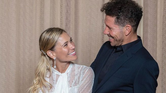 Ahora sí, Carla Pereyra y Diego Simeone ya son marido y mujer