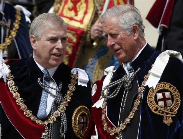 El príncipe de Gales y el duque de York 
