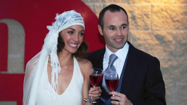 Andrés Iniesta y Anna Ortiz