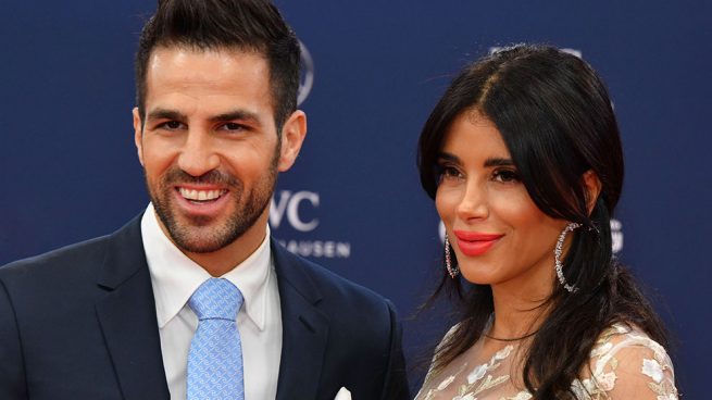 Cesc Fàbregas y Daniella Semaan