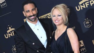 Pamela Anderson y su novio, Adil Rami  / Gtres