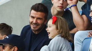 David Beckham ha disfrutado de un plan solo para dos con su hija  Harper Beckham / Gtres