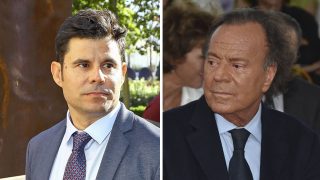 Julio Iglesias y Javier Sánchez en una imagen de archivo /Gtres