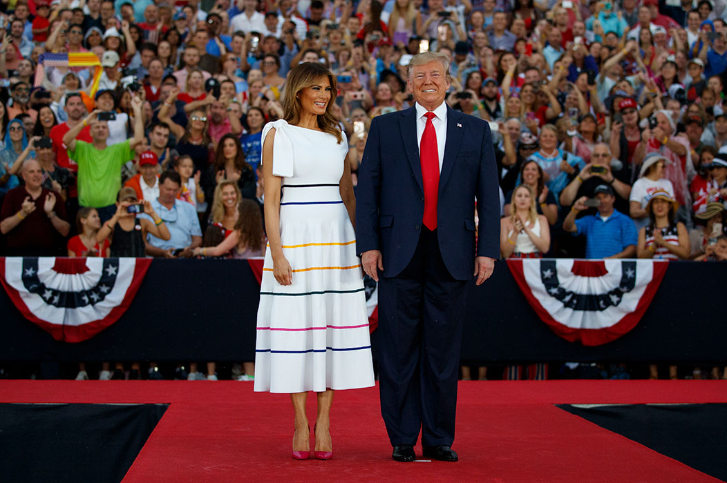 Melania y Donald Trump