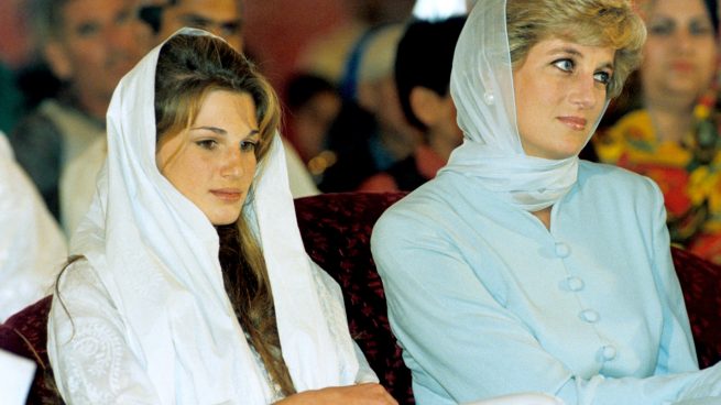 Jemima Goldsmith y Diana de Gales