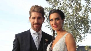 Sergio Ramos y Pilar Rubio el día de su boda / GTRES