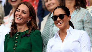 Kate Middleton y Meghan Markle, en la final de Wimbledon / Gtres