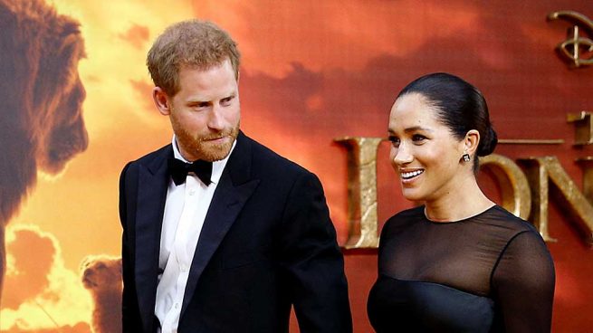 Harry y Meghan en el estreno de 'El rey león' / GTRES