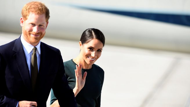 los duques de Sussex príncipe harry meghan markle