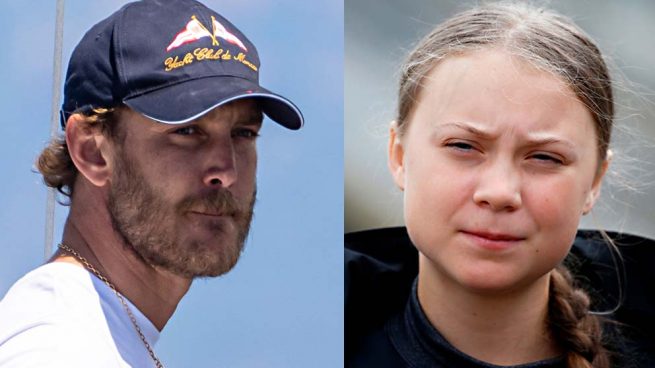 Sin cama ni baño: la travesía extrema de Pierre Casiraghi con la joven activista Greta Thunberg