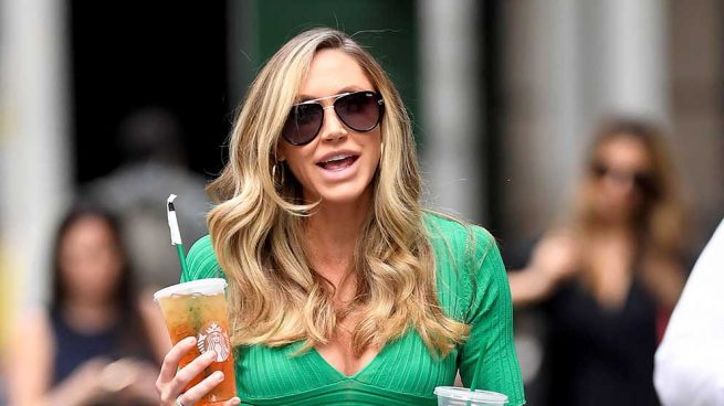 Lara Trump con vestido de Zara en Nueva York GTRES