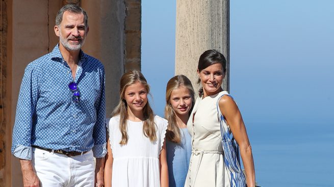 rey Felipe, reina Letizia, infanta Sofía, princesa Leonro