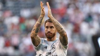 Sergio Ramos, durante un partido reciente con el Real Madrid / Gtres