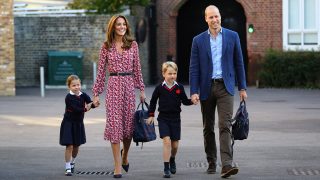 Los duques de Cambridge y sus hijos en la vuelta al cole / Gtres