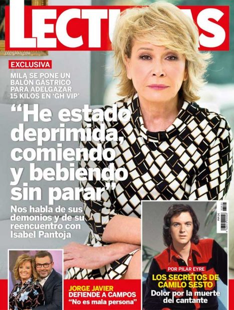 Portadas revistas del corazón: Blanca Fernández Ochoa y Camilo Sesto  adelantan las revistas de la prensa rosa