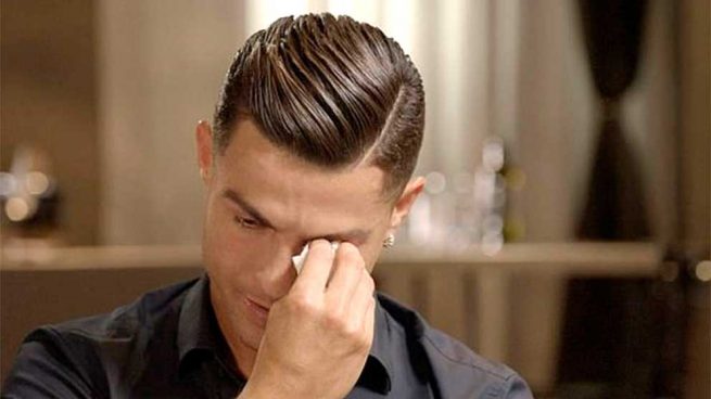 Las lágrimas de Cristiano Ronaldo al recordar el fallecimiento de su padre