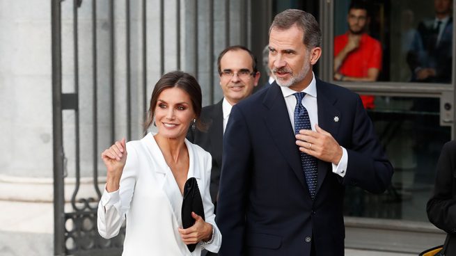 Don felipe y doña Letizia